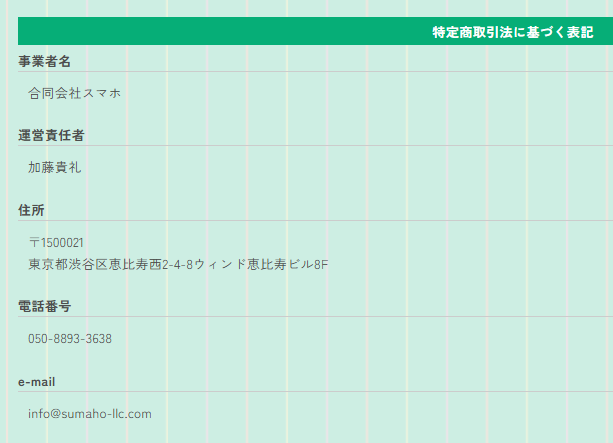 合同会社スマホ副業の運営情報