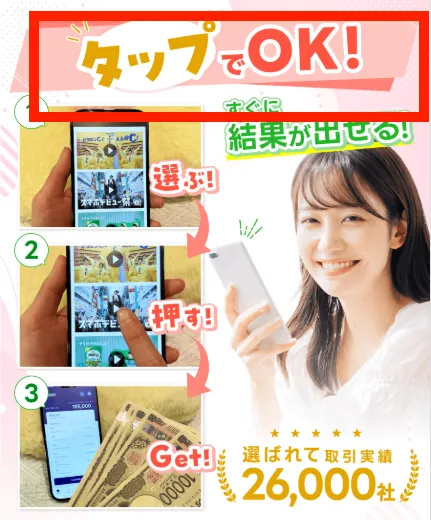 TAPSから案内された副業