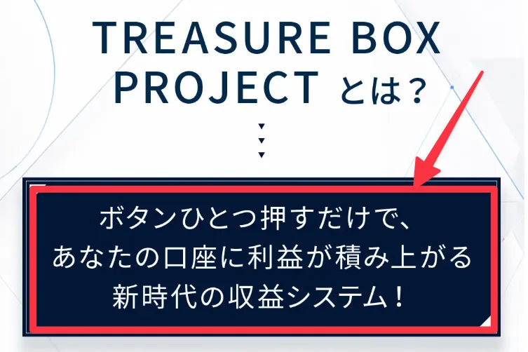 TREASURE BOXとは