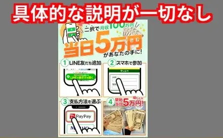 株式会社LIONの副業は具体的な説明が一切なし